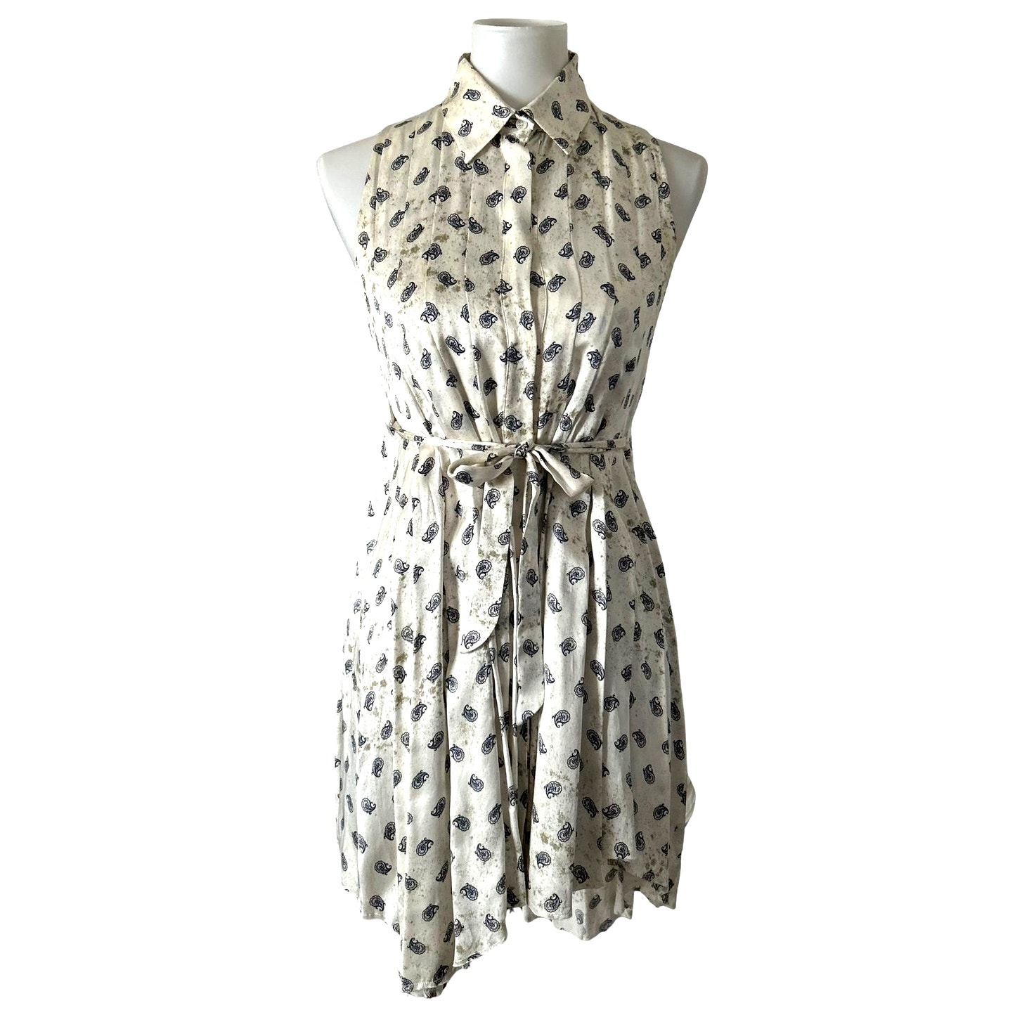 Pierre Balmain Paisley Silk Tunic Dress, Rare Find
